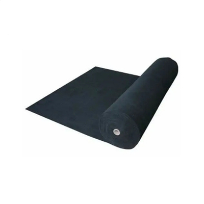 Heat Insulation Graphite Black 8mm Thick Felt Fabric