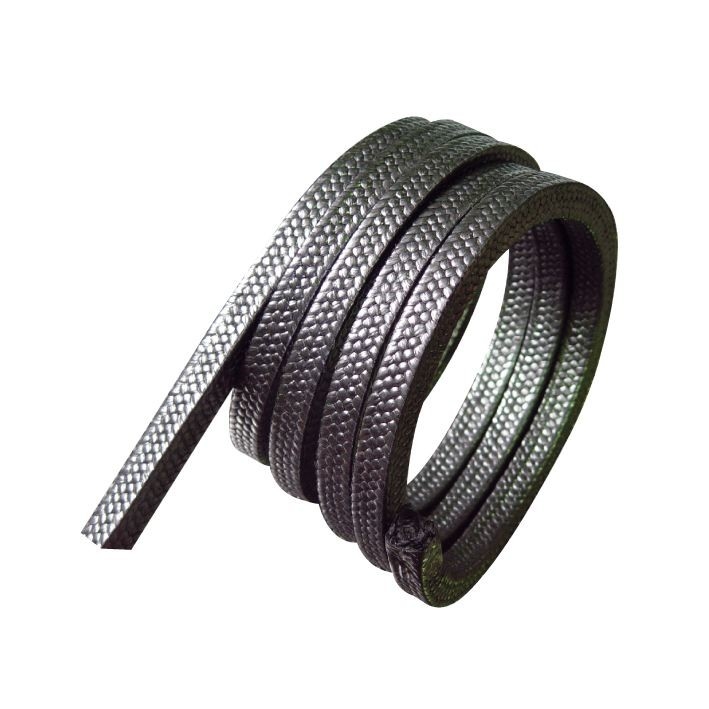 Flexible 200bar Graphite Gland Packing Rope Core Weaving