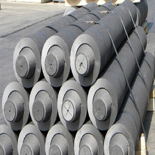 SHP Grade 5.8 Microns Graphite Electrode Rod For Making Arc Furnace