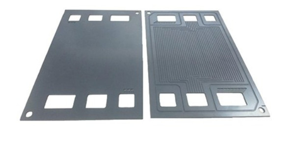 Thinnest 2mm Carbon Graphite Plate Flexible Bipolar Plates In Fuel Cell